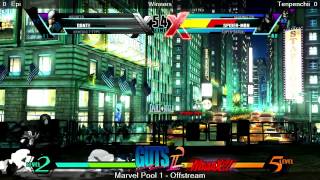 GUTS2 - UMvC3 - Epi (Nemesis,Magneto,Dante) Vs.  Tenpenchii (Spider-Man,Super-Skrull,Taskmaster)