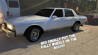 1988 Box Chevy Gets New Rally Wheels!