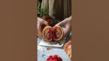 Raspberry Croissant!