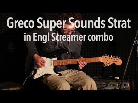 ギター Greco SUPER SOUNDS 1976 Greco Super Sounds Guitar Sunburst | The Music Zoo