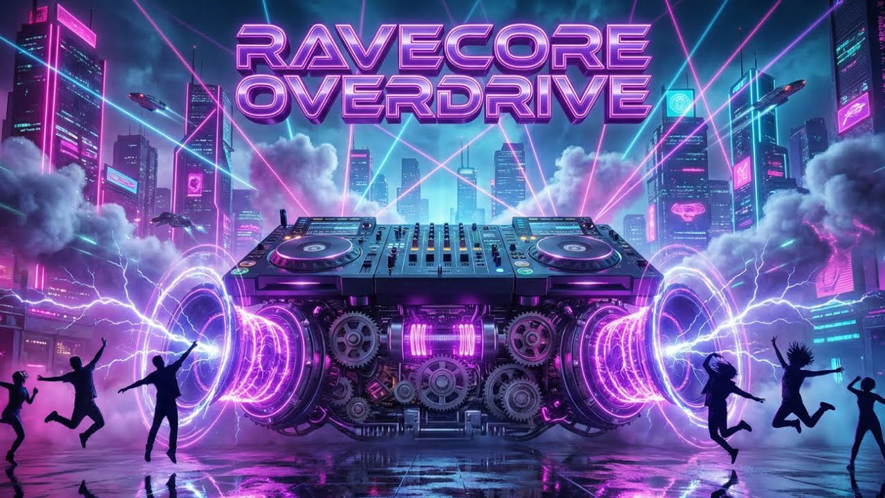 RAVECORE OVERDRIVE – Full EDM Trap Festival Mix | Hard Dance, Bass Drop, Night Rave 2025