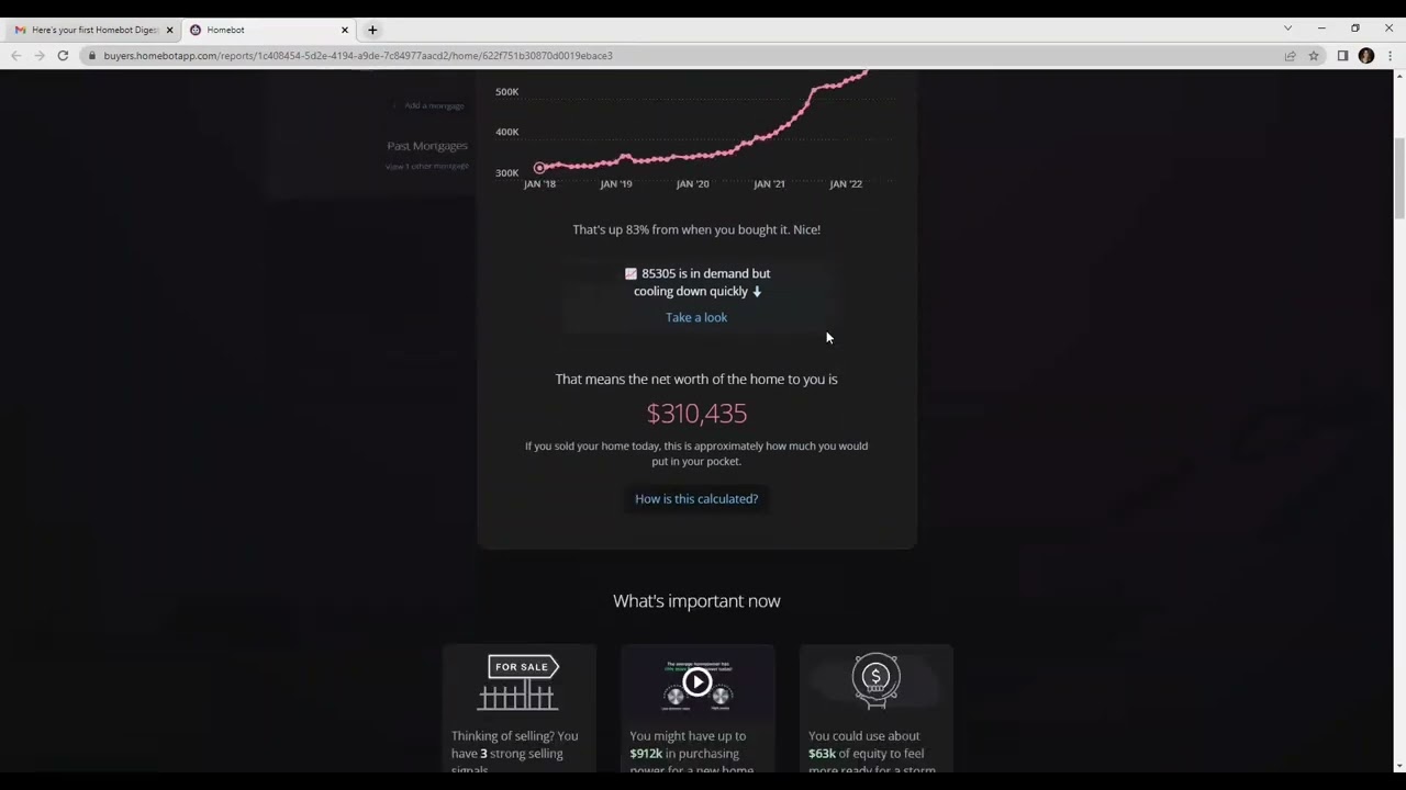 Tracking Your Homes Value?
