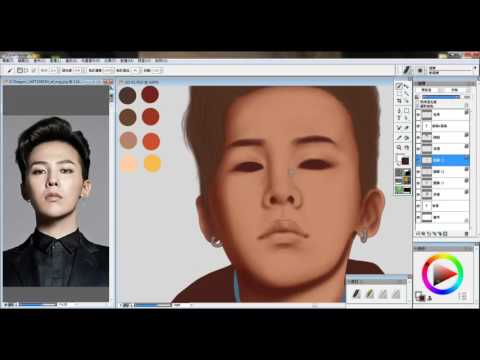 Painter 2016 人物繪畫 - BIGBANG - G-Dragon