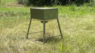 Tractor supply’s treeline 350Lbs deer feeder 1st impression and review ‼️‼️ ￼
