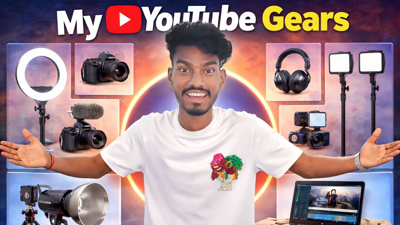 YouTube Gear for Beginners 🎥 | What You Really Need to Start