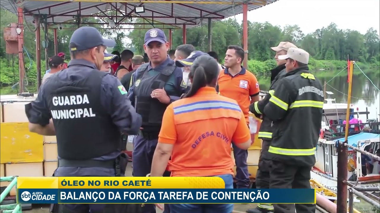 SEMMA FAZ BALANÇO DA FORÇA TAREFA DE CONTENÇÃO DO VAZAMENTO DE ÓLEO NO RIO CAETÉ