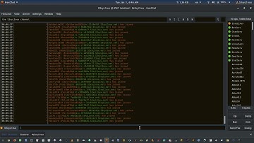 irc flood 10,000 users in a single channel