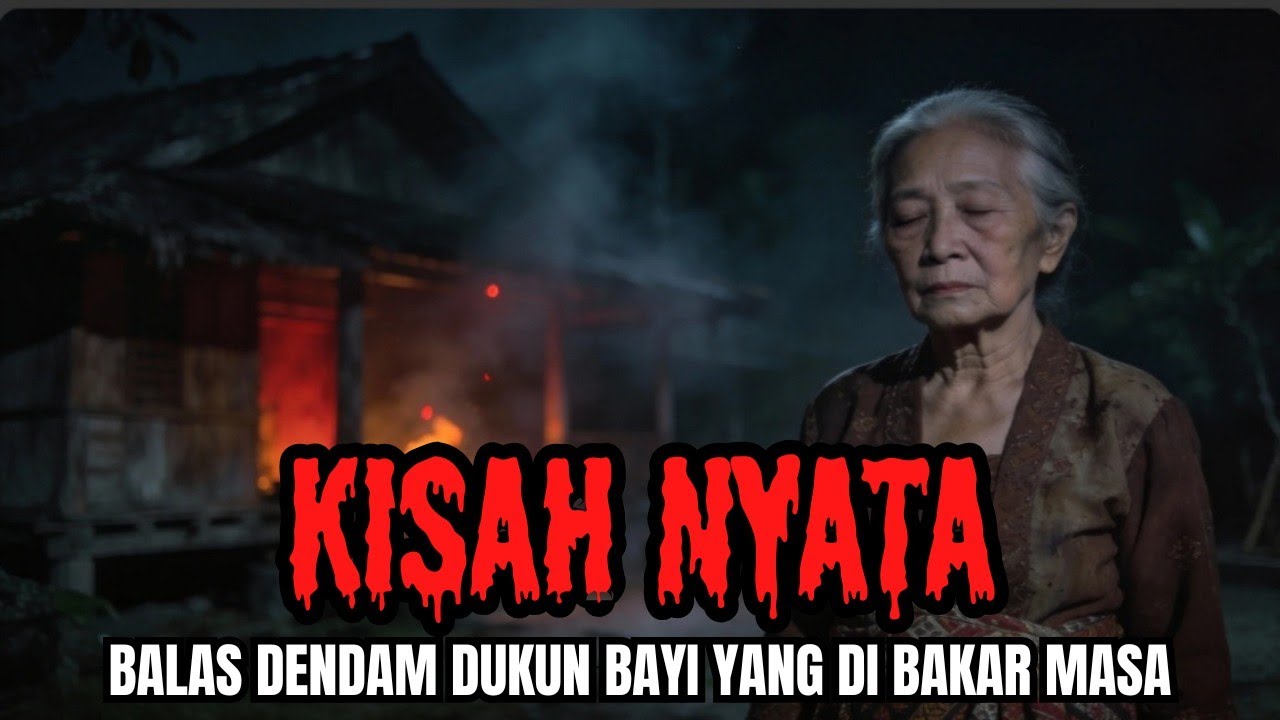 DUKUN BAYI ITU DIBAKAR SEJAK MALAM ITU DESA INI TAK PERNAH TENANG-cerita horor