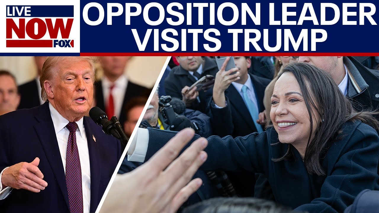 Venezuela's Machado says she 'presented' Trump with Nobel prize