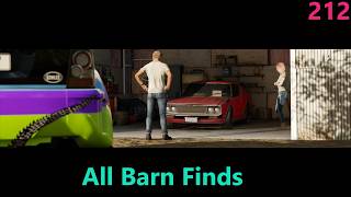 All Barn Finds | Forza Horizon 3 | 212 All Barn Finds | Forza Horizon 3 | 212