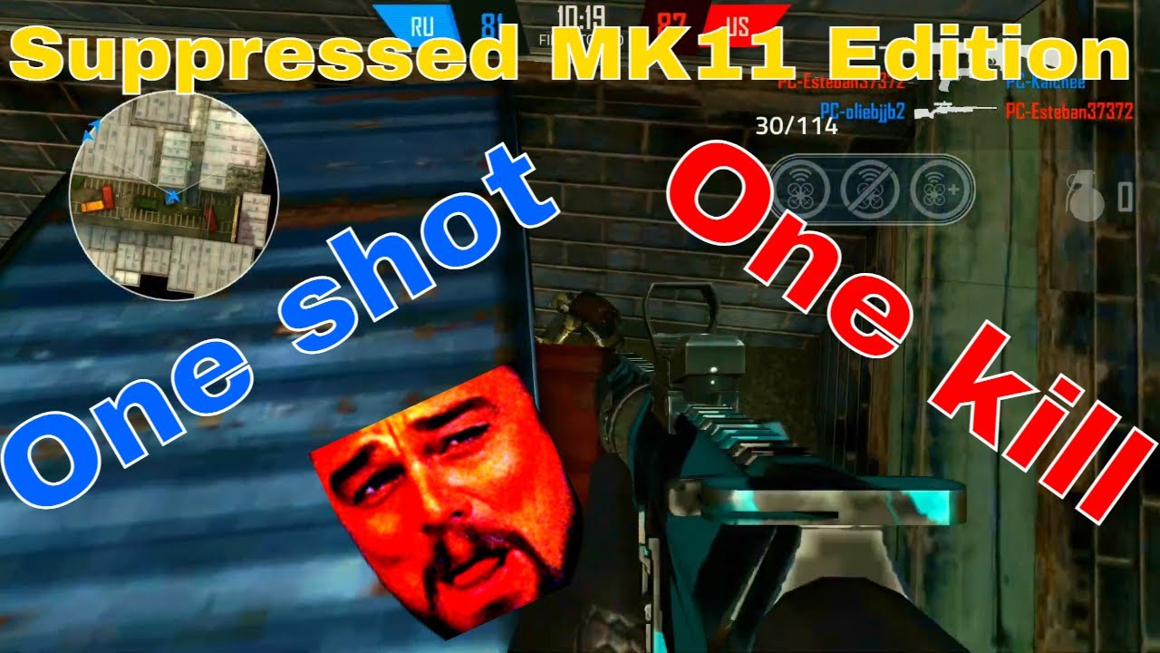 Suppressed MK11 One Taps | Bullet Force