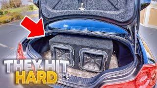 MY HONEST REVIEW ON MY TWO 10 KICKER COMP Q L7 SUBWOOFERS! *INSTALLED IN MY INFINITI G35*