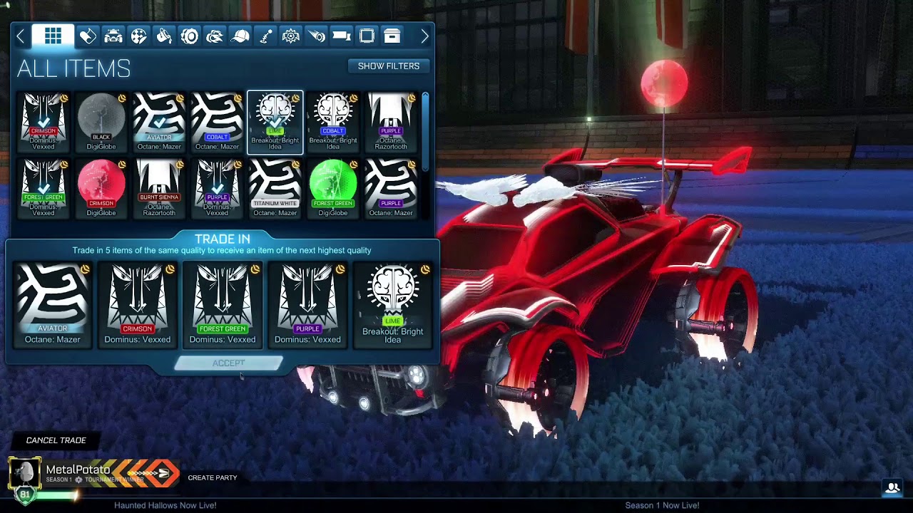 MetalPotato Tournament Unboxing | Rocket League