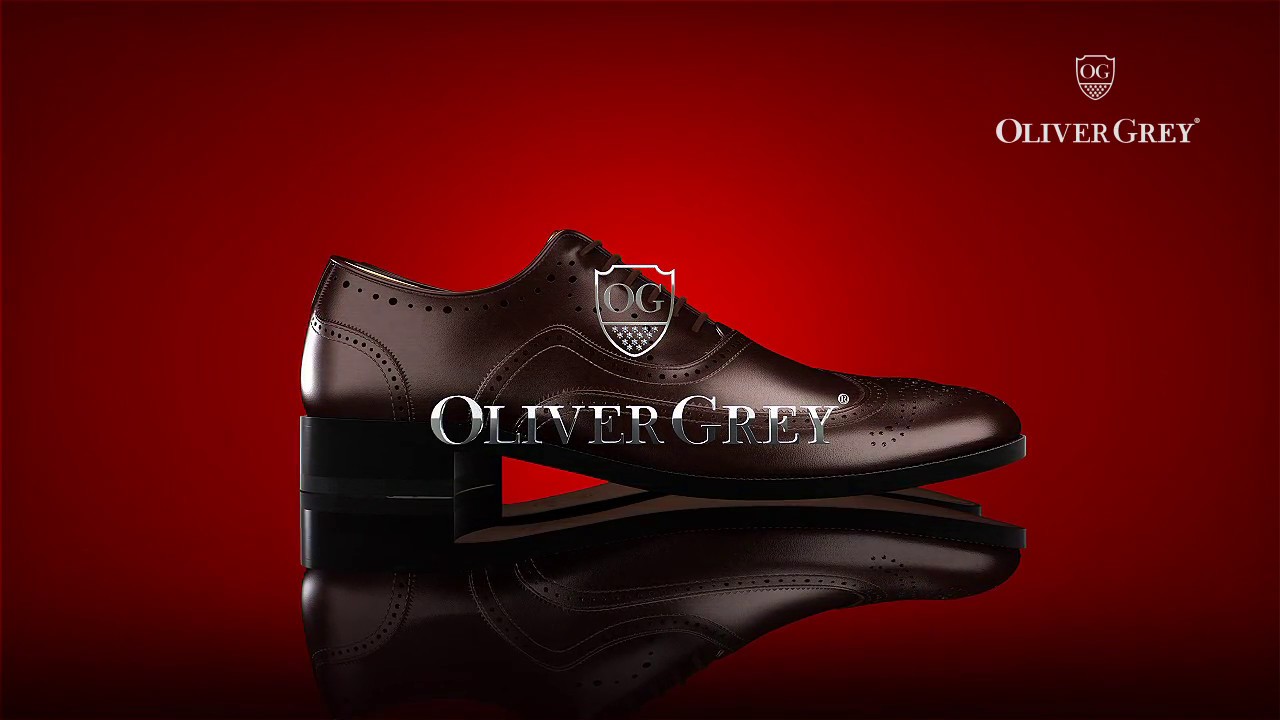 Oliver Grey Shoe Product Animation