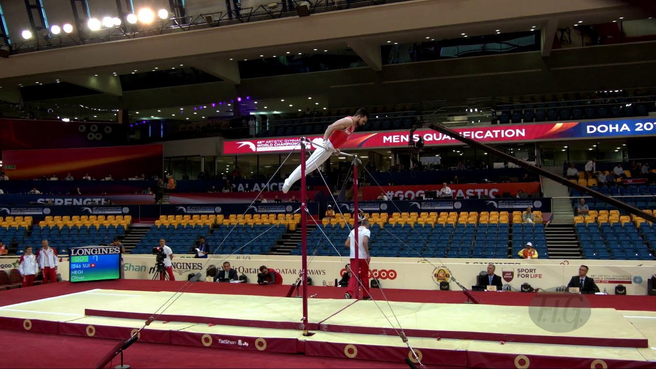 HEGI Oliver (SUI) - 2018 Artistic Worlds, Doha (QAT) - Qualifications Horizontal Bar