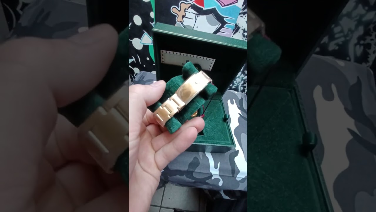 A Bathing Ape Uhr / Bapex / Rolex Knock Off/ 100% / Deutsches Video