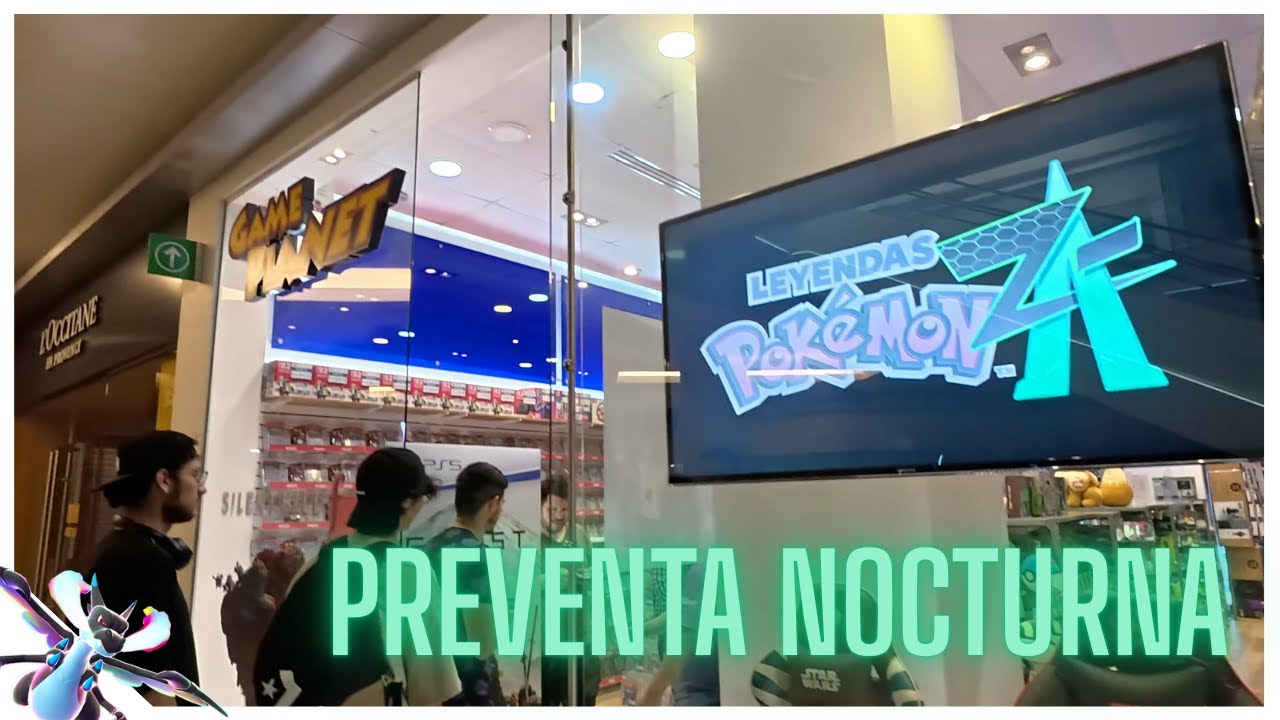 Pokemon Legends Z A: Vlog Preventa Nocturna ! Galerias Monterrey, Game Planet !
