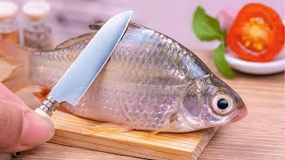 Best Mini Cooking Real Food Videos | Spicy Miniature Fried Fish Recipes in Mini Kitchen screenshot 5