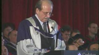 Mark Starowicz at the Carleton University Fall 2008 Convocation