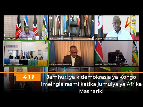 Jamhuri Ya Kidemokrasia Ya Kongo Imeingia Rasmi Katika Jumuiya Ya Afrika Mashariki 