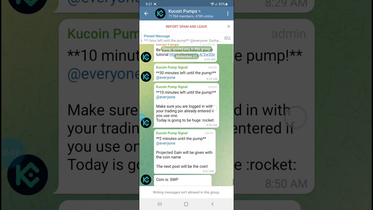 Crypto Pump Groups Exposed!