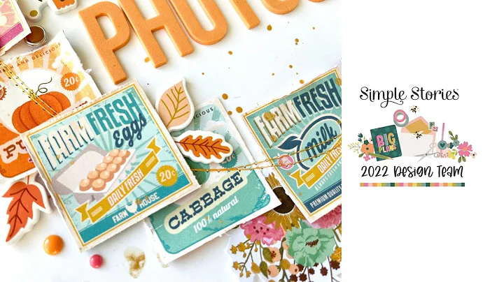 Scrapbook Process #178 | Simple Stories| Fall Phot...