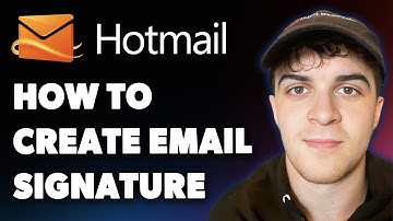 How to Create an Email Signature in Hotmail (Full 2025 Guide)