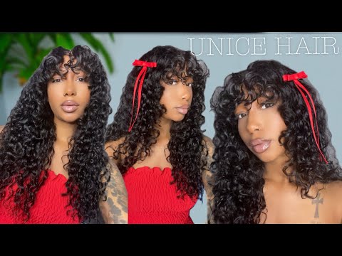 Effortless Pre-Everything Water Wave Frontal Wig Install - Perfect Hair for Summer Ft Unice Hair