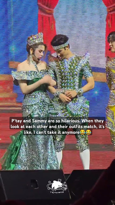 p'tay and sammy become Prince and princess 😂 newwiee helt#PEBACAConcert#เตนิว#TayNew#Tawan_V#Newwiee