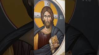 Christ Pantocrator Timelapse #art #orthodoxicons #iconography #timelapse #painting