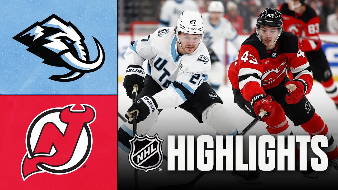 Mammoth vs. Devils | NHL Highlights | January 03, 2026
