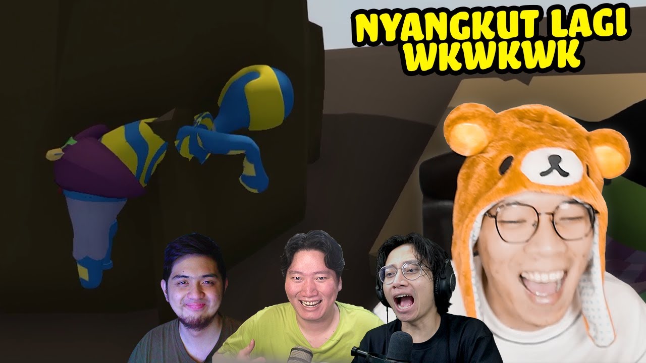 KENAPA NYANGKUT LAGI SIH WKWK - Human Fall Flat Indonesia