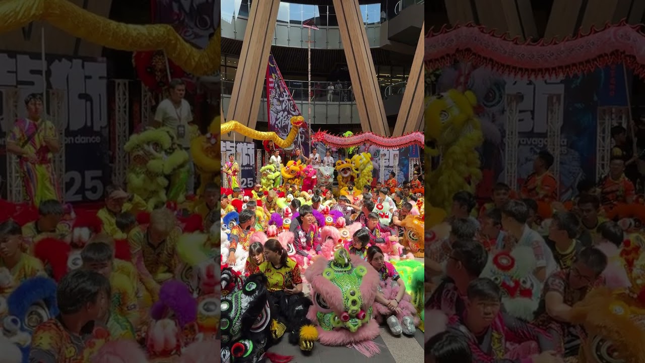 2025 World Dragon & Lion Dance Extravaganza | Lalaport, Kuala Lumpur | Malaysia