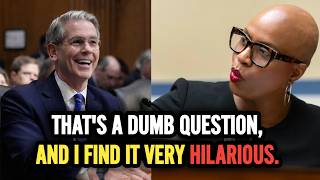 Bessent Hilariously MOCKS WOKE Rep. ms Presley Over Trump Tariffs, "You're Asking The WRONG Question