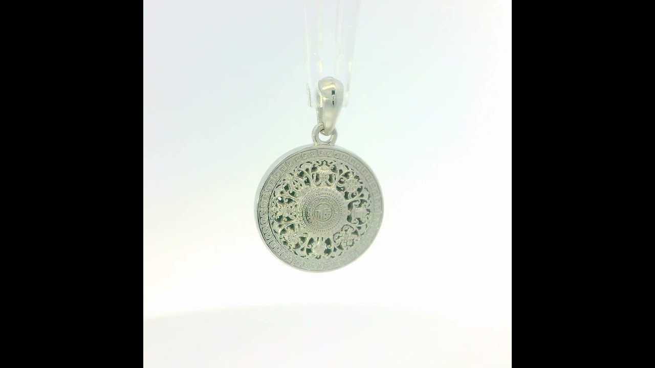 P19408 PT950 Pendant 5 13G