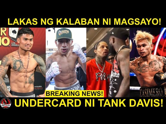 Magsayo sa Undercard ng Tank Davis vs Martin! LAKAS ng Kalaban! | Casimero may PROBLEMA class=