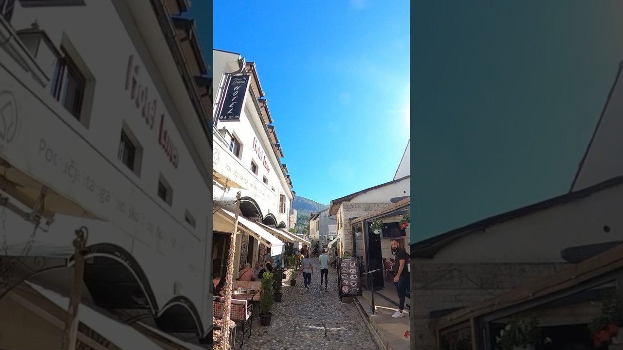 🇧🇦 Discover Mostar ’s Iconic Old Bridge | Bosnia ’s Hidden Gem in a Travel Short