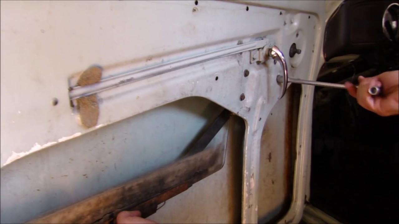 Porta do Fusca, fechadura e máquina do vidro