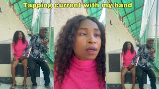 Tapping Current With My Hand