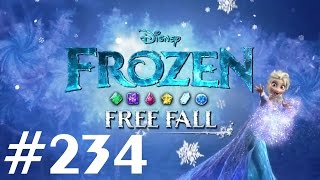 Frozen Free Fall Level 234 - Disneys Puzzle Game - New Update