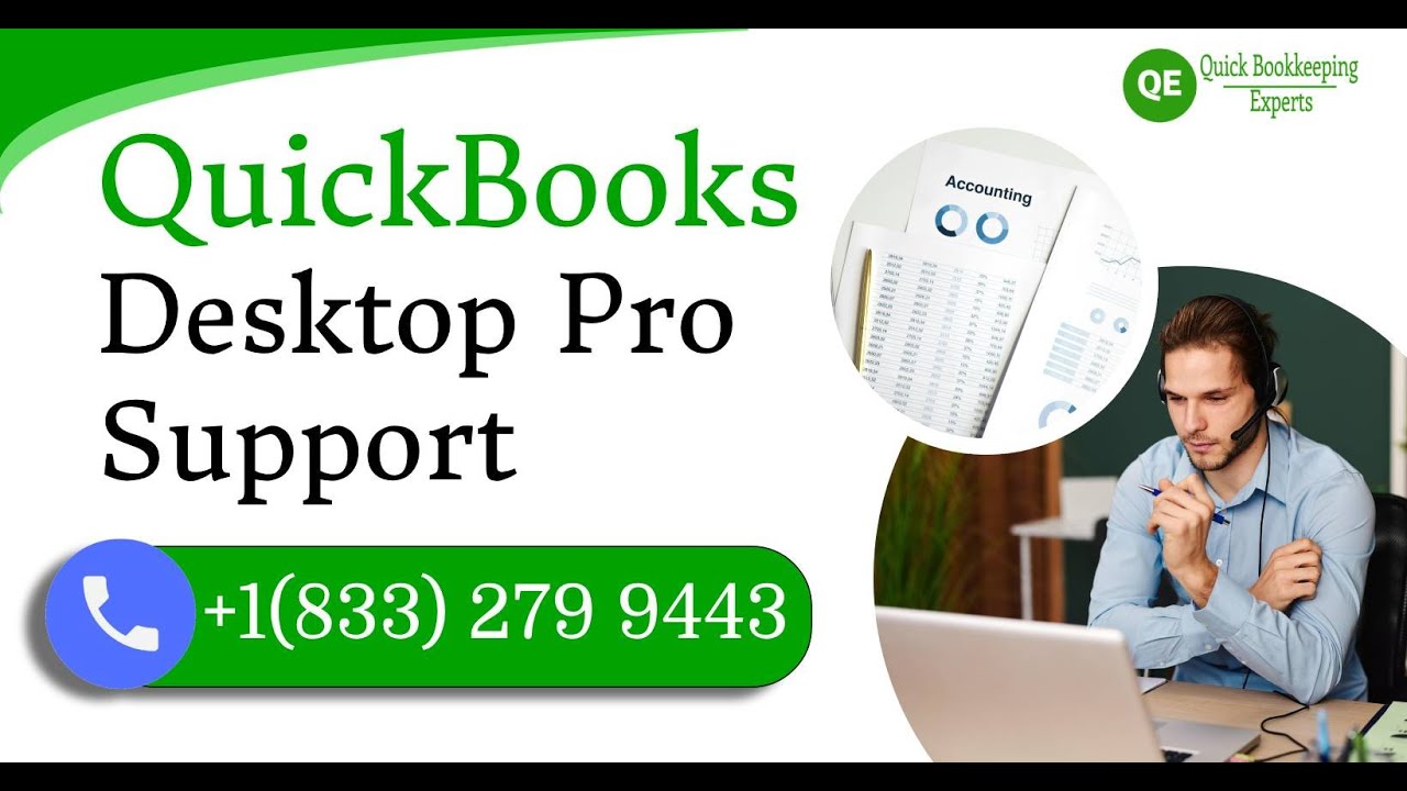 Call +1-833-279-9443 for QuickBooks Desktop Pro Support | Get Expert Help