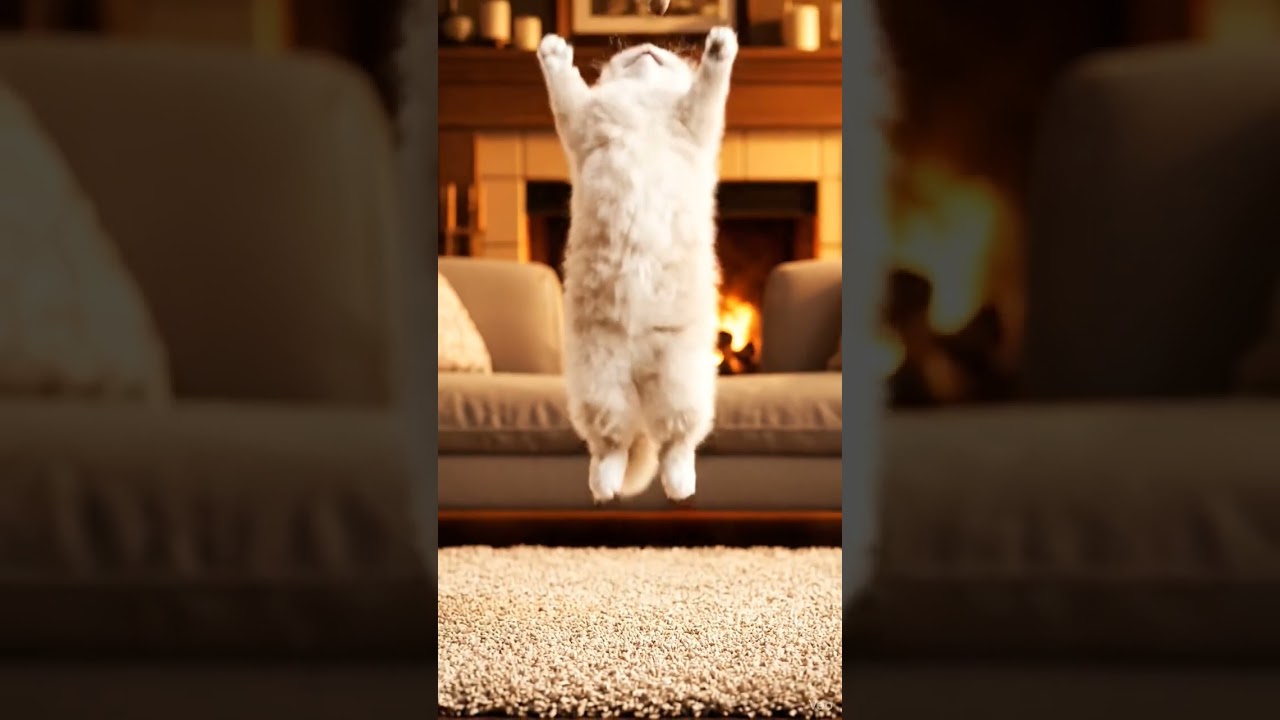 Ragdoll cat dance performance 🤏😹 