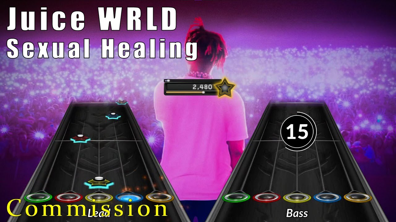 Juice WRLD Sexual Healing Clone Hero (Guitar Hero) Chart w/Lyrics