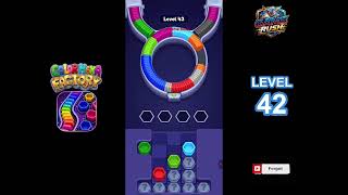 Color Hexa Factory Level 42 Walkthrough & Solution