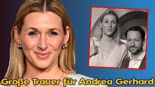 Große Trauer für Andrea Gerhard - Sie gestand die Trennung mit Tränen und gebrochenem Herzen.