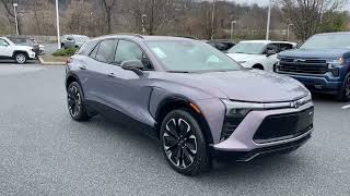 The ALL-NEW 2024 Blazer EV RS in Galaxy Grey Metallic!