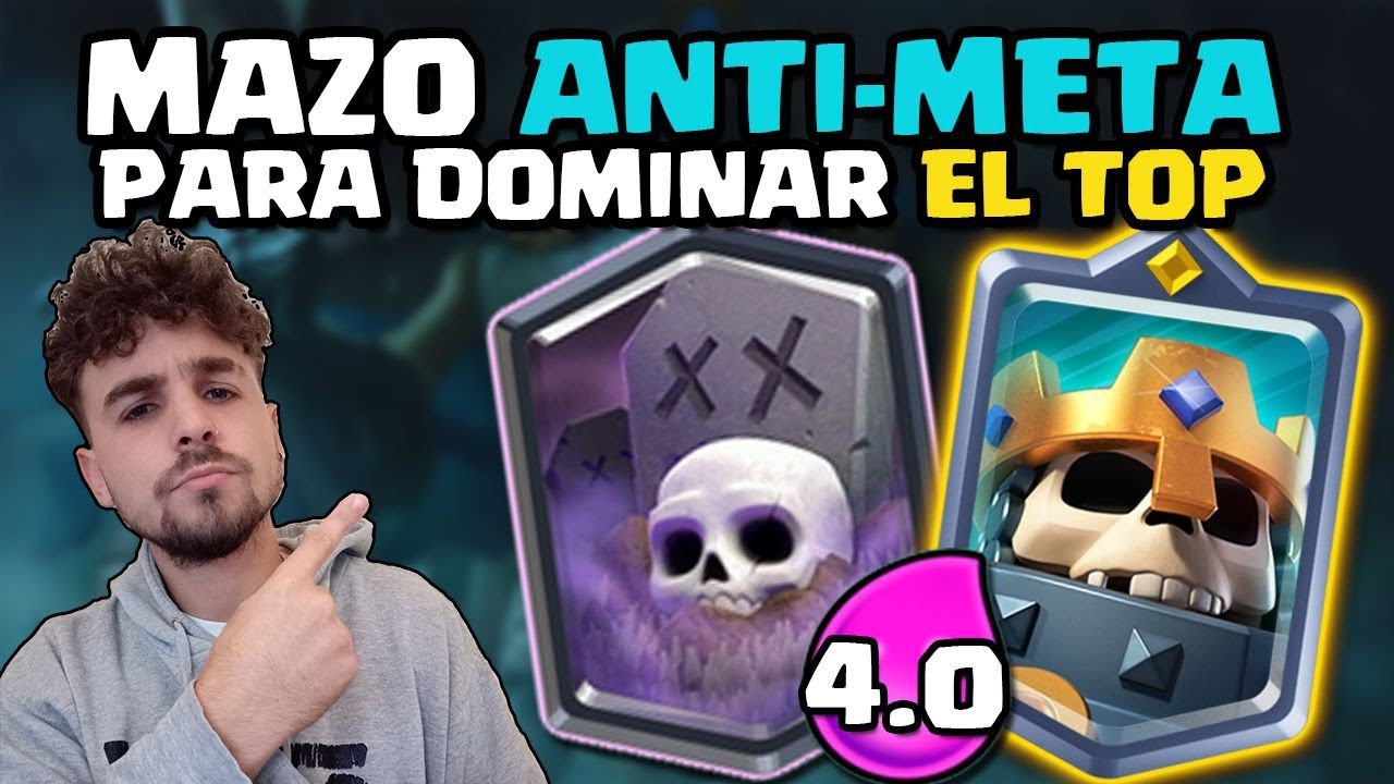 EL MAZO ANTIMETA QUE TUS RIVALES NO SE ESPERAN - Soking - Clash Royale en español.