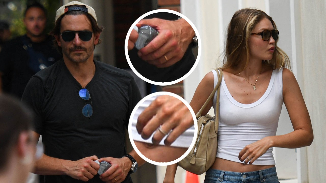 Bradley Cooper and Gigi Hadid Spark MARRIAGE Speculation With Matching Rings