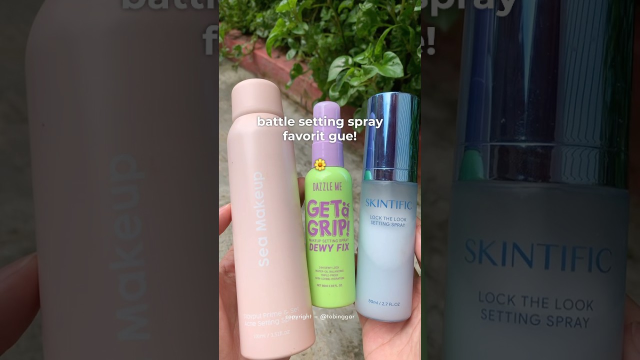 BATTLE SETTING SPRAY BAGUS 💚 