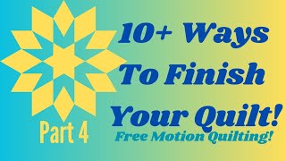 Quilting your quilt! Part 4- Free Motion Quilting w/ Feathered Scrolls! #quiltingforbeginners #quilt